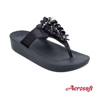 Aerosoft (แอโร่ซอฟ) รองเท้าแตะผู้หญิงแบบหนีบ เพื่อสุขภาพ รุ่น FW8387