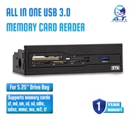 Front Panel USB 3.0 Optical Drive Bay All-in-one Card Reader