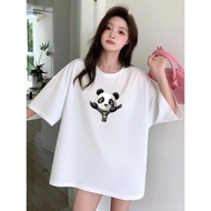 KATUN SSME.FASHION TSHIRT FASHION PANDA MODEL AI TX187 DTF PRINTING OVERSIZE LOOSE UNISEX TSHIRT 100