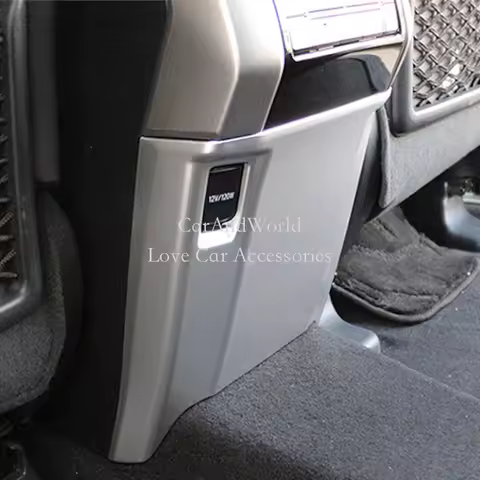 For 2018 2019 Toyota LAND CRUISER PRADO FJ 150 Rear Air Conditioning Outlet Cover Anti Kick Board Tr