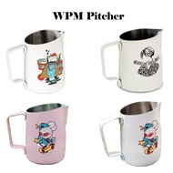 WPM Milk Pitcher Milk Steaming Pitcher Size 450&500 ml Lahua Crock Coffee Lahua Cup Milk Foam Cup St