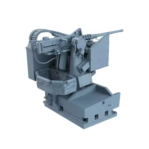 Yao's Studio LYTG018 1/72 1/35 1/50 1/48 Model Upgrade Parts US M1 Machine Gun Group