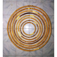 Hula Hoop Rotan 40 Cm - Hula Hoop Ring 40 Cm Bahan Rotan