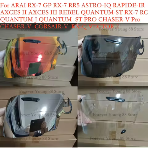 Visor for ARAI RX-7 GP RX-7 RR5 ASTRO-IQ RAPIDE-IR AXCES II 2 III 3 REBEL QUANTUM-ST QUANTUM-J QUANT
