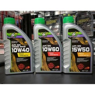 ESR MOTORCYCLE ENGINE OIL 4T 1.2L FULLY SYNTHETIC 10W40  15W50 10W60 MINYAK HITAM ESR