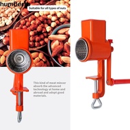 HUMBERTO Hand Crank Grain Mill, Manual Operation Rustproof Blades Manual Food Grinder, Nut Grinder H