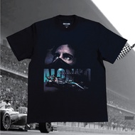 Fernando Alonso T-shirt Heavyweight Cotton Combad 16s Kaos F1 Formula 1 Vintage Bootleg