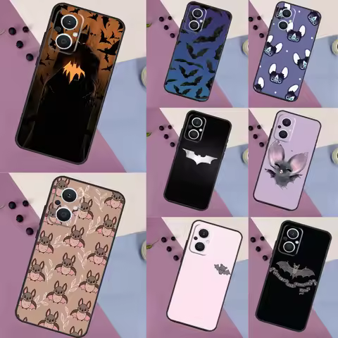 Halloween Bat Phone Case For OPPO Reno 11 F 13 12 F 8T 7 8 10 Pro OPPO Find X8 X6 Pro X3 X5 Lite Cov