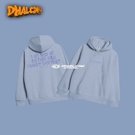 ORIGINAL HODIE DHALCIM APPAREL BLUE COTTON FLEECE, HODIE BLUE COTTON FLEECE, ENGLISH WORDS HODIE, HO