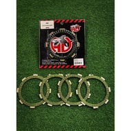 HVM PROJECT CLUTCH PLATE HEAVY DUTY EX5 (4 KEPING)