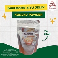 DEDUSTFOOD AIYU JELLY KONJAC POWDER REPACK 100 GRAM