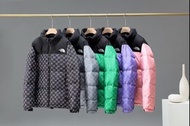 【M-3XL】The North Face 羽絨外套男 短版 外套 男 連帽冬裝保暖外套 防風防水外套 加厚加大碼