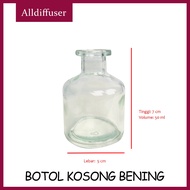 [ALLDIFFUSER] Botol Kaca  Reed Diffuser 50ml-100 Tutup/botol reed diffuser (TERMURAH)