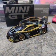 MINI GT 645 LAMBORGHINI HURACAN GT3 EVO 4 MACAU GT CUP 2022 LOOSE BAN CARLOMO
