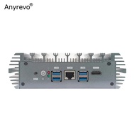cheapest Fanless Intel 12th Gen N150 Soft Router Quad Core Mini PC 6 intel i226-V LAN DDR4 HDMI DP T