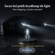 [HOT DEAL] LED WHITE 6000K LAMPU BESAR KERETA TERANG (H4/H7/H11/H3/9006) PERODUA/PROTON/TOYOTA]