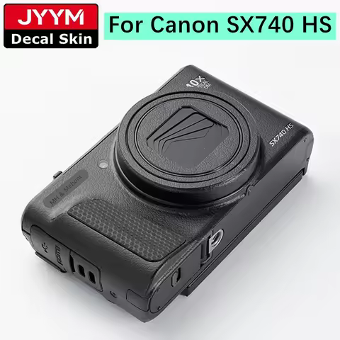 Customized Sticker For Canon PowerShot SX740HS Decal Skin Camera Vinyl Wrap Film Anti-Scratch Protec