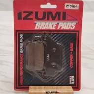 BMW G 650GS F 650GS F 800GT ~ IZUMI MOTORCYCLE REAR BRAKE PADS
