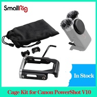 Smallrig Cage Kit For Canon Powershot V10 4235 Furry Windshield For Canon Powershot V10 Camera Essor