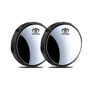 GTIOATO 2 Chiếc Gương Điểm Mù Ô Tô Gương Tròn Nhỏ Phụ Kiện Xe Hơi Cho Toyota Raize Corolla Cross Vel