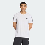 adidas วิ่ง เสื้อยืด Own the Run ผู้ชาย สีขาว IK7436