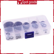 WIN 40Pcs Fishing Rod Ceramic Guide Rings Replacements Fishing Rod Tip Repair 10 Size 4 72mm-3cm Fis