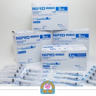 [ยกกล่อง] syringe ไซริ้งป้อนยา ป้อนอาหาร ไซริงล้างจมูก ไซริงค์ หลอดฉีดยาไม่มีหัวเข็ม ยี่ห้อ Nipro