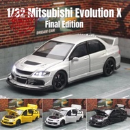 Die Cast 1:32 Evo 9 Modified Vehicle Model Diecast Light Model Pull Back Sports Multi-door Toy E1b8