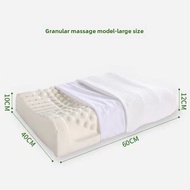 Thailand Natural Latex Pillow Adult Pillow Core Massage Pillow Core Gift Childrens Latex  Manufactur