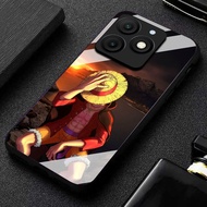 HP [HS9] Case Glossy Glasshp For Itel A50 A70 A90 - Case SoftHard 2D Hastebs.id