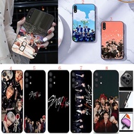 Samsung A12 A22 A32 A52 4G A32 A42 A52 5G Anime Stray Kids Soft black phone case