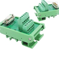 D DB9 DB15 DB25 DB37 Rail Type Relay Terminal Block Solder-Free DB Module Rack Terminal Block Adapte