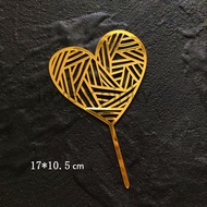 ✅พร้อมส่ง✅ ป้ายปักเค้ก ป้ายhbd ป้ายอะคริลิคปักเค้ก ป้ายhappybirthday ป้าย happy birthday