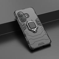 Realme GT6 - GT 6 - GT Neo 6 - Panther Slim Stand Shockproof Armor CaseRing