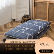 Cotton Non-Slip Old Coarse Cloth Thickening Tatami Mattress Mattress Foldable Floor Mat Mattress Single Double Floor Ma