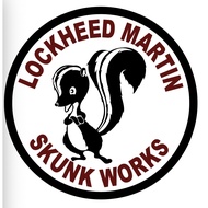 R RBF SKUNK WORK 10CM STICKER S-C-SKUNK