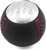 Gear Shift Knob RR 5/6 for Speed Leather Gear Shift Knob Compatible With CRZ Type R Compatible With 