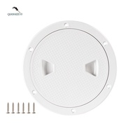 6 Inch Marine Boat Access Hatch Cover Twist Screw Out Deck Plate ABS Round Inspection Hatch for Boat