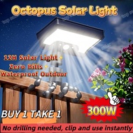 Solar Clip Light Solar Wall Light solar light outdoor waterproof IP67 Solar Garden Light
