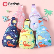 PatPat Kids Bags  กระเป๋าเด็กกระเป๋าพาดไหล่ลำลองสลิงกระเป๋าคาดอกคาดตัวน่ารักลายไดโนเสาร์ยูนิคอร์นสำหรับกระเป๋านักเรียนสายสะพายสำหรับเดินทางสำหรับเด็กผู้หญิงเด็กน้อยเด็กผู้ชาย