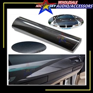 2D 5D 6D 7D High Shiny Glossy (KING) Carbon Fiber Pattern Film Sticker kereta carbon