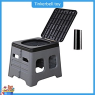 Portable Camping Toilet Extra Large Portable Toilet Portable Outdoor Camping Toilet with Bag – Folda