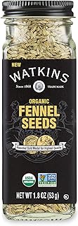 Watkins Organic Fennel Seeds, 1.8 oz, 1-Pack