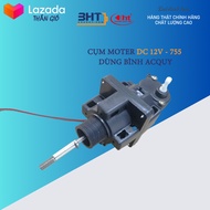 Mô tơ quạt 12v  - 775 & 545 thay cho quạt các loại dùng điện ắc quy