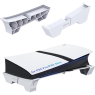 Stand Mendatar Serasi dengan PS5 Pro/PS5 Slim Console, Aksesori Stand Base untuk PlayStation 5 Slim/