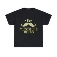 5-Cent Mustache T-Shirt Funny Text Style Size S-5XL