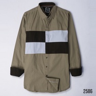 KATUN KEMEJA DGM Workshirt Premium 30s Twill Cotton Work Shirt Long Men's Shirt Combination Men's Sh