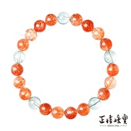 [Zhengjia Jewelry] Arusha Super Top Starlight Colorful 8.4-8.8mm Sunstone Arusha Hand Beads