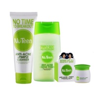 NuTeen  Anti-Acne & Pimple , Oil Control ( Cleanser / Toner / Lotion SPF 25 / Sleeping mask )