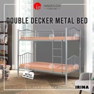 IRINA DOUBLE DECKER METAL BEDFRAME metal bed